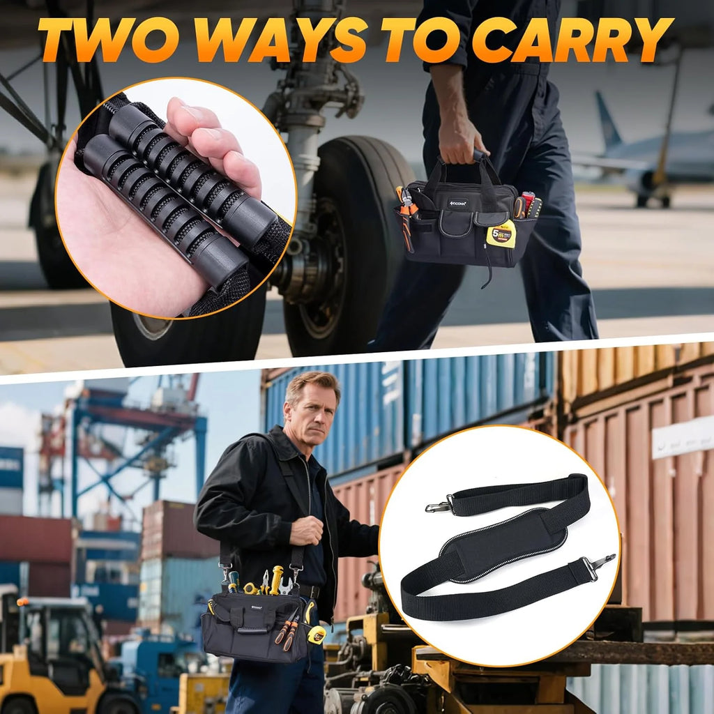 Heavy-Duty Tool Storage Organizer Bag