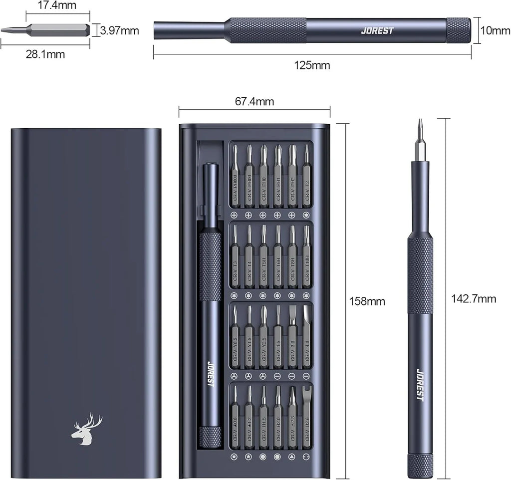 25-in-1 Precision Screwdriver Repair Kit