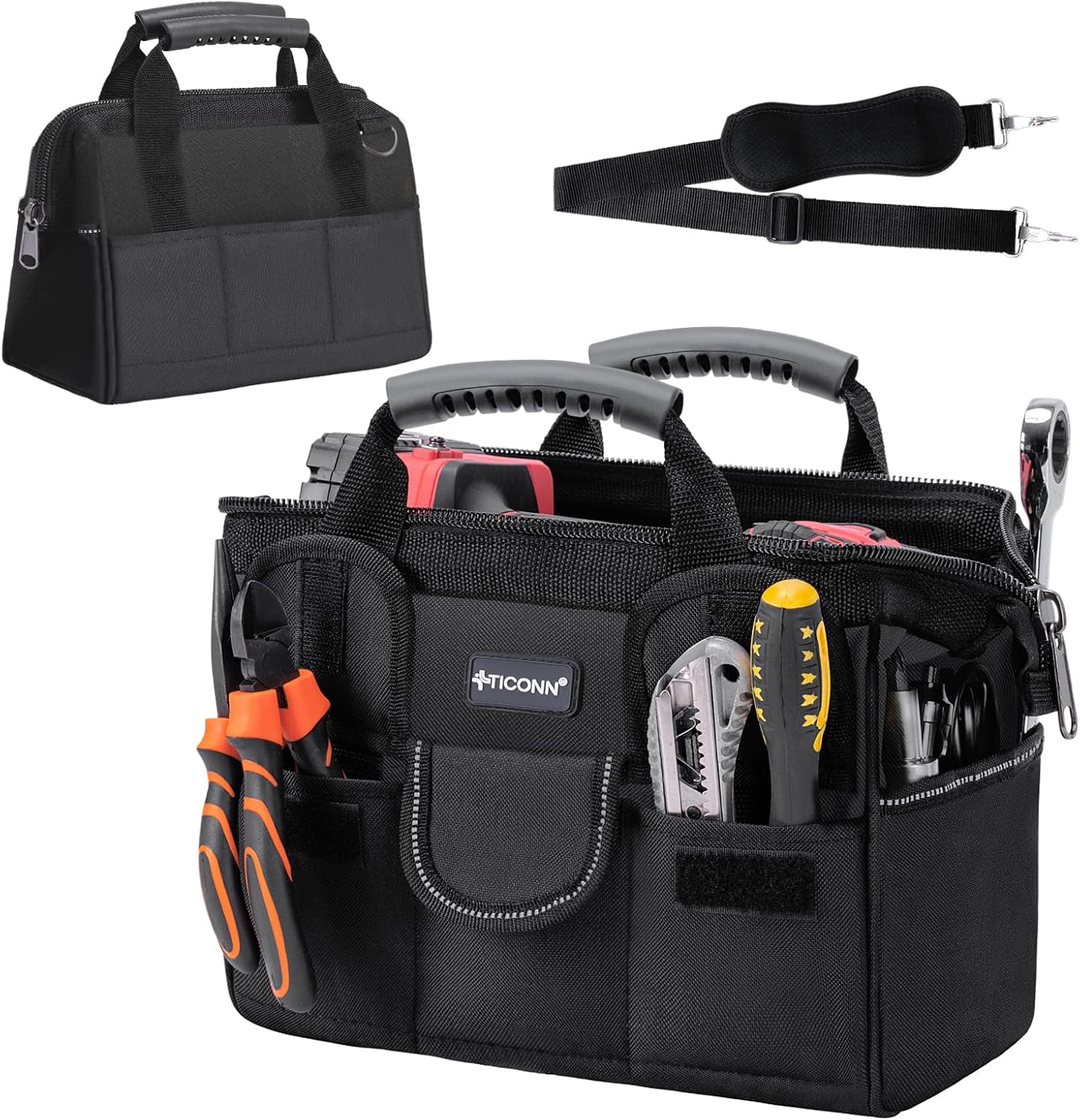 Heavy-Duty Tool Storage Organizer Bag